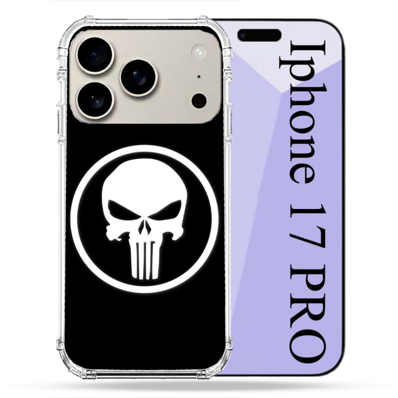 Coque Renforcée Magsafe Pour Iphone 17 Pro Punisher