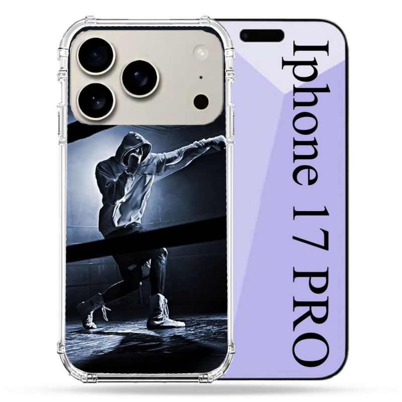 Coque Renforcée Magsafe Pour Iphone 17 Pro Sport Boxe Poing