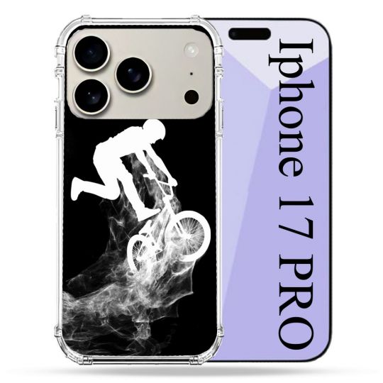 Coque Renforcée Magsafe Pour Iphone 17 Pro Sport VTT Noir