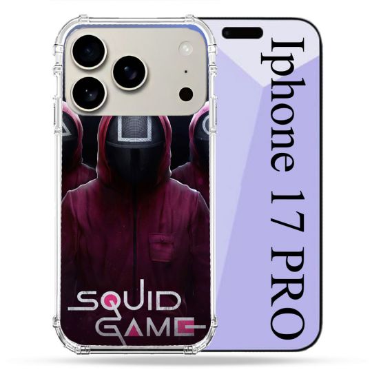 Coque Renforcée Magsafe Pour Iphone 17 Pro Squid Game