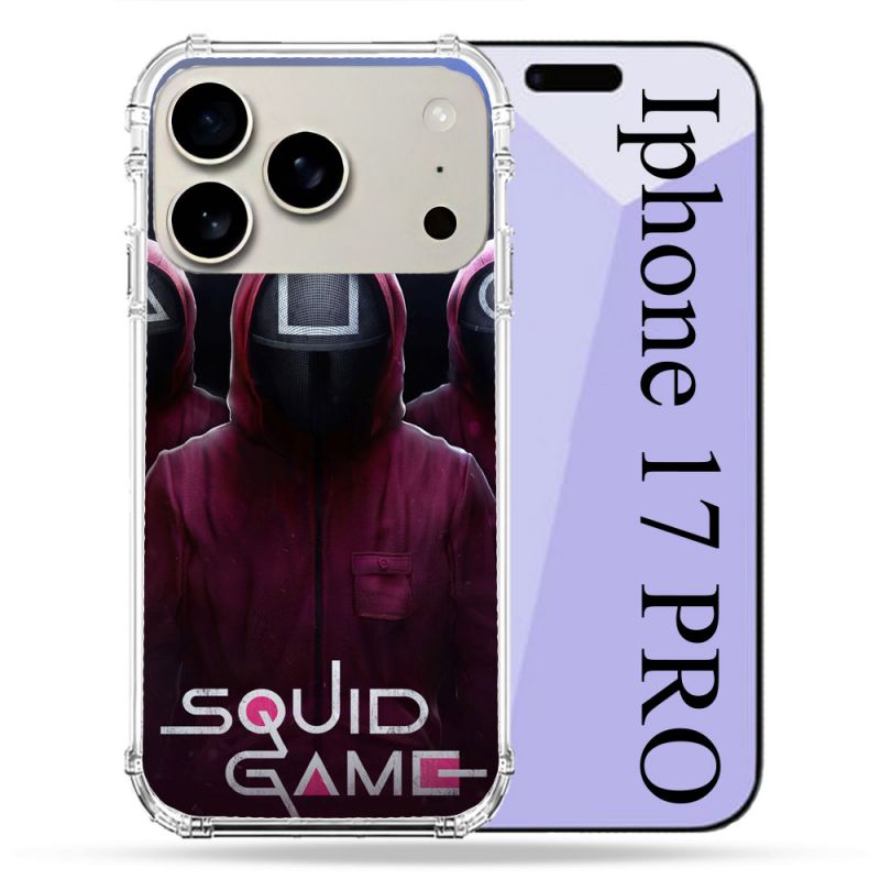 Coque Renforcée Magsafe Pour Iphone 17 Pro Squid Game