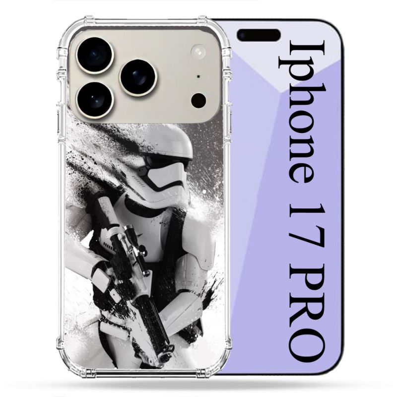 Coque Renforcée Magsafe Pour Iphone 17 Pro Star Wars - Trooper
