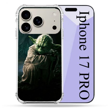 Coque Renforcée Magsafe Pour Iphone 17 Pro Star Wars - Yoda sombre