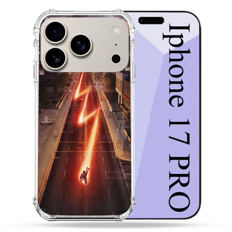 Coque Renforcée Magsafe Pour Iphone 17 Pro The Flash City