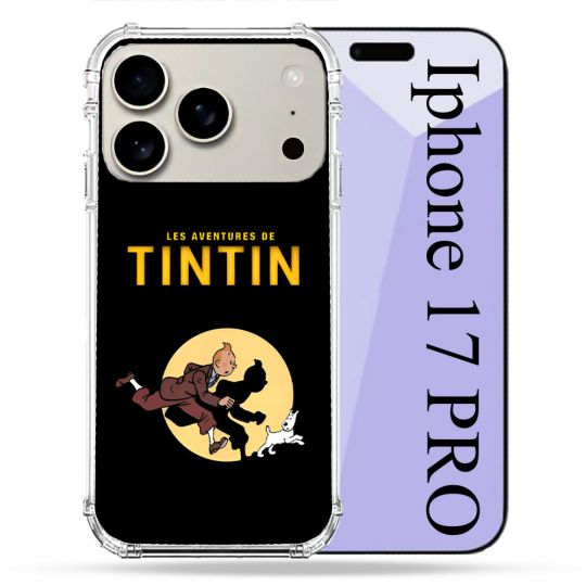 Coque Renforcée Magsafe Pour Iphone 17 Pro Tintin Classique