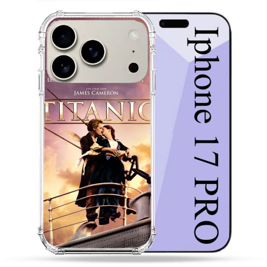 Coque Renforcée Magsafe Pour Iphone 17 Pro Titanic