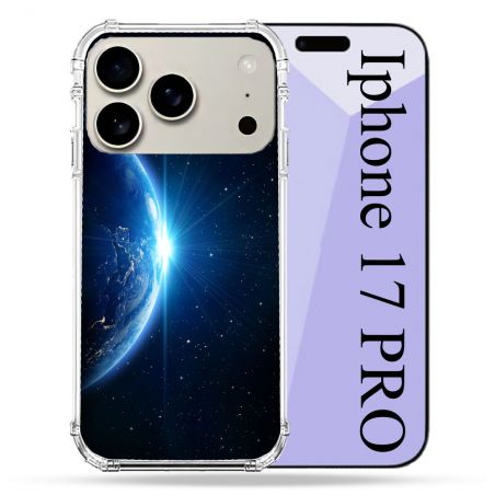 Coque Renforcée Magsafe Pour Iphone 17 Pro Univers Planete Terre
