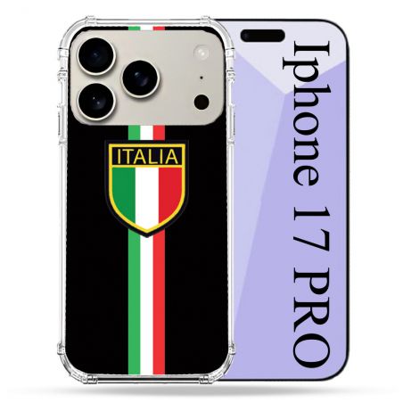 Coque Renforcée Magsafe Pour Iphone 17 Pro Voyage Italie 3 Noir