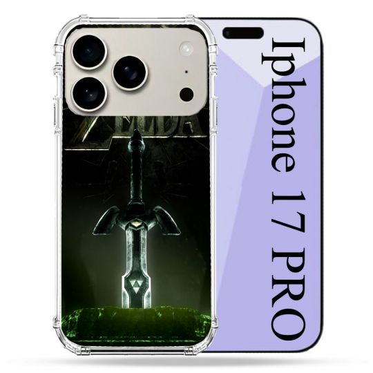 Coque Renforcée Magsafe Pour Iphone 17 Pro Zelda