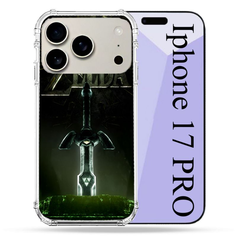 Coque Renforcée Magsafe Pour Iphone 17 Pro Zelda