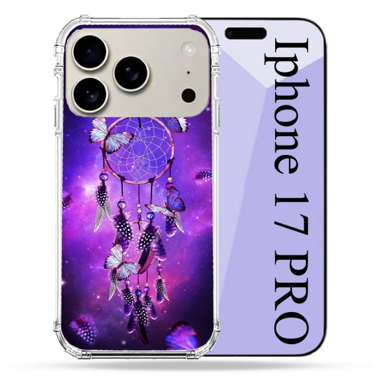Coque Renforcée Magsafe Pour Iphone 17 Pro Zen Attrape Reve Papillon