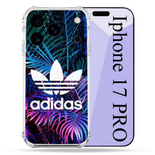 Coque Renforcée Pour Iphone 17 Pro Adidas Palmier
