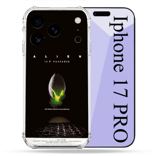 Coque Renforcée Pour Iphone 17 Pro Alien Affiche