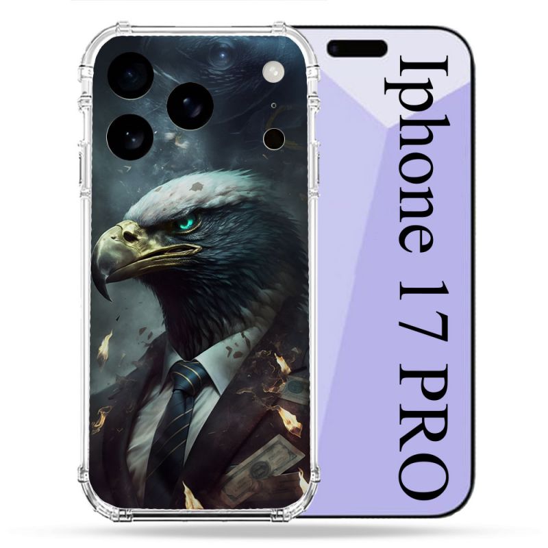 Coque Renforcée Pour Iphone 17 Pro Animal Aigle Business