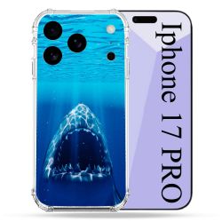 Coque Renforcée Pour Iphone 17 Pro Animal Requin Dent