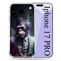 Coque Renforcée Pour Iphone 17 Pro Animal Singe Business