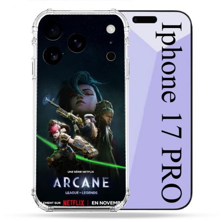 Coque Renforcée Pour Iphone 17 Pro Arcane Affiche
