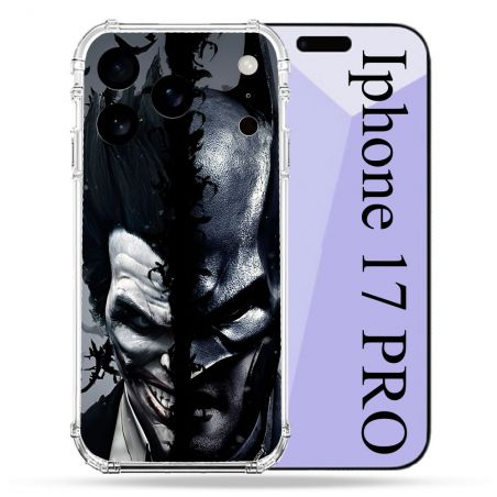 Coque Renforcée Pour Iphone 17 Pro Batman Joker