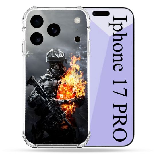 Coque Renforcée Pour Iphone 17 Pro Call Of Duty Squelette