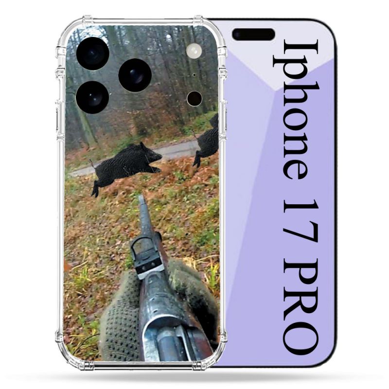 Coque Renforcée Pour Iphone 17 Pro Chasse Vision Tir