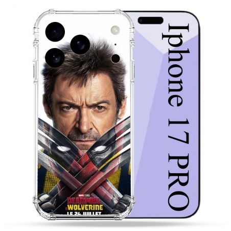 Coque Renforcée Pour Iphone 17 Pro Deadpool Affiche