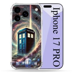 Coque Renforcée Pour Iphone 17 Pro Dr Who Tardis Univers