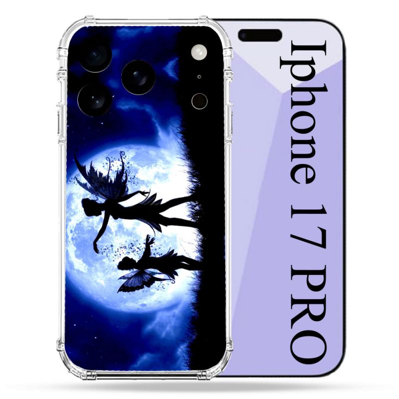 Coque Renforcée Pour Iphone 17 Pro Fantastique Fee Lune