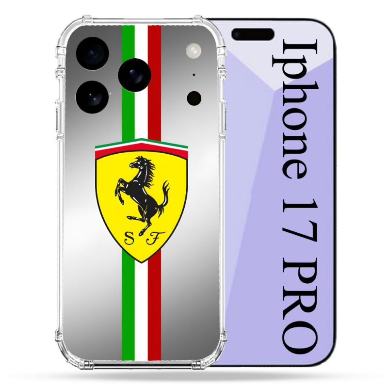 Coque Renforcée Pour Iphone 17 Pro Ferrari Ligne