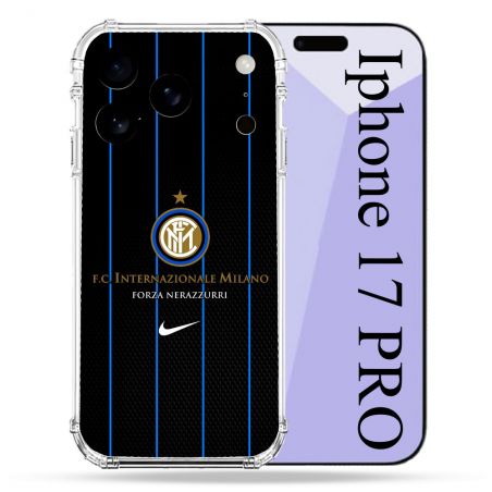 Coque Renforcée Pour Iphone 17 Pro Foot Inter Milan