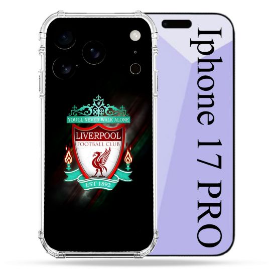Coque Renforcée Pour Iphone 17 Pro Foot Liverpool