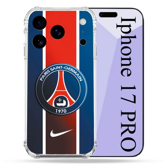 Coque Renforcée Pour Iphone 17 Pro Foot PSG 1970