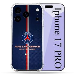 Coque Renforcée Pour Iphone 17 Pro Foot PSG Fier