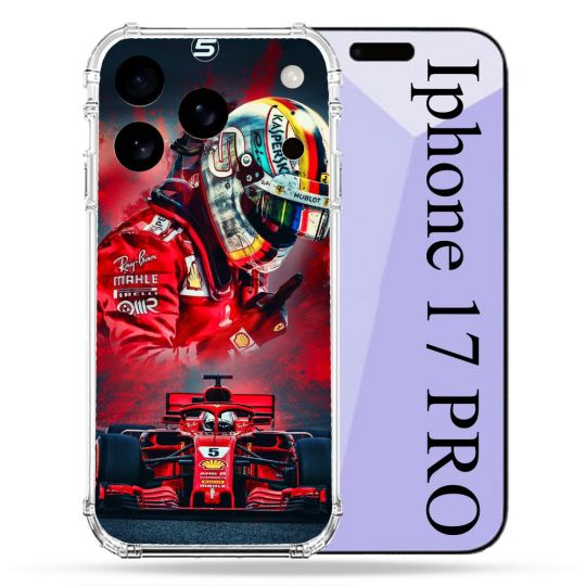 Coque Renforcée Pour Iphone 17 Pro Formule 1 F1 Ferrari