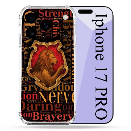 Coque Renforcée Pour Iphone 17 Pro Harry Potter Griffondor