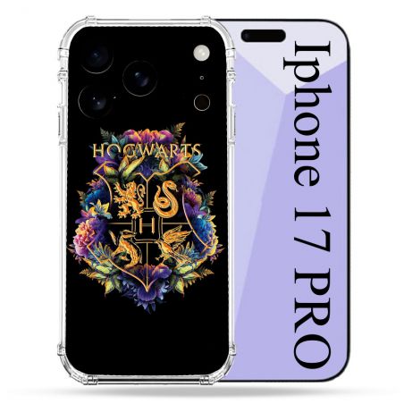 Coque Renforcée Pour Iphone 17 Pro Harry Potter Hogwarts