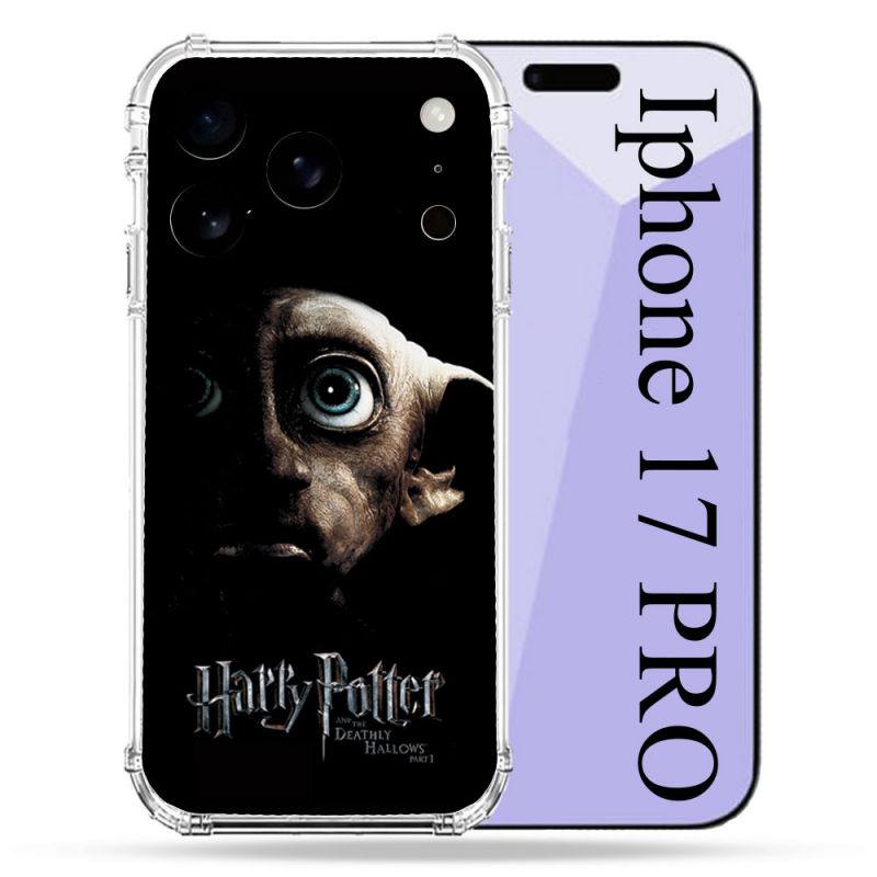 Coque Renforcée Pour Iphone 17 Pro Harry Potter Hollows Dobby