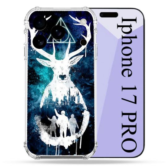 Coque Renforcée Pour Iphone 17 Pro Harry Potter Patronome