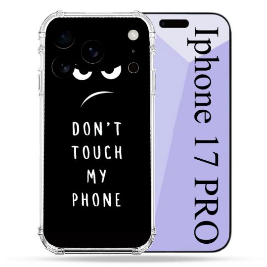 Coque Renforcée Pour Iphone 17 Pro Humour Don't Touch