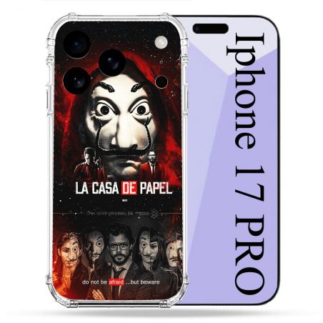 Coque Renforcée Pour Iphone 17 Pro La Casa De Papel