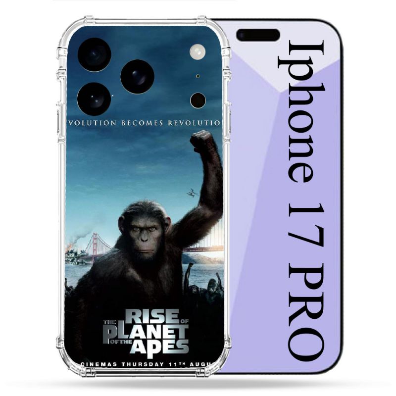 Coque Renforcée Pour Iphone 17 Pro La Planete Des Singes