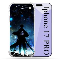Coque Renforcée Pour Iphone 17 Pro Manga Attaque Titans Levi