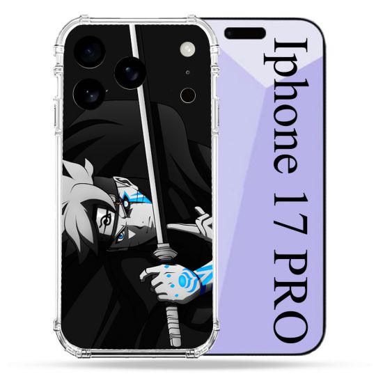 Coque Renforcée Pour Iphone 17 Pro Manga Boruto Epée