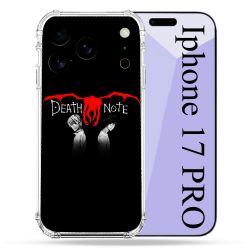 Coque Renforcée Pour Iphone 17 Pro Manga Death Note Noir