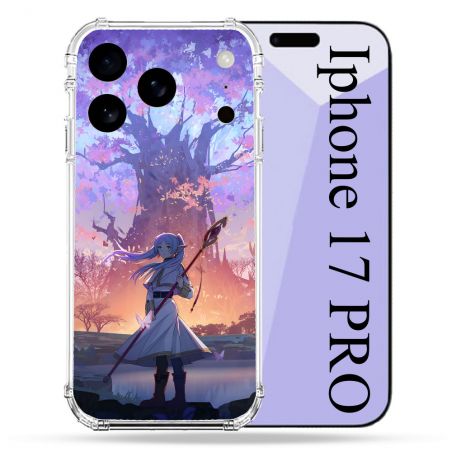 Coque Renforcée Pour Iphone 17 Pro Manga Frieren
