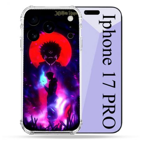 Coque Renforcée Pour Iphone 17 Pro Manga Jujutsu Kaisen Itadori Sukuna
