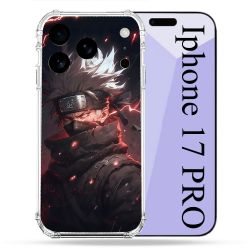 Coque Renforcée Pour Iphone 17 Pro Manga Naruto Kakashi Dark