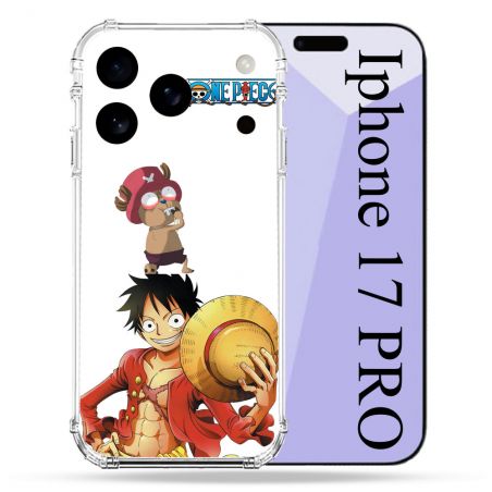 Coque Renforcée Pour Iphone 17 Pro Manga One Piece Chopper