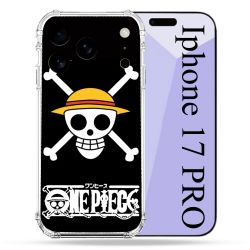 Coque Renforcée Pour Iphone 17 Pro Manga One Piece Tete de Mort