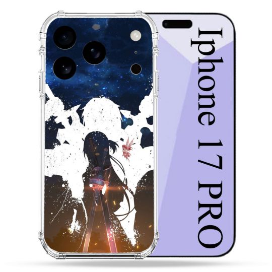 Coque Renforcée Pour Iphone 17 Pro Manga SAO sword Art Online Asuna