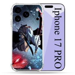 Coque Renforcée Pour Iphone 17 Pro Manga Solo Leveling Sung Epee